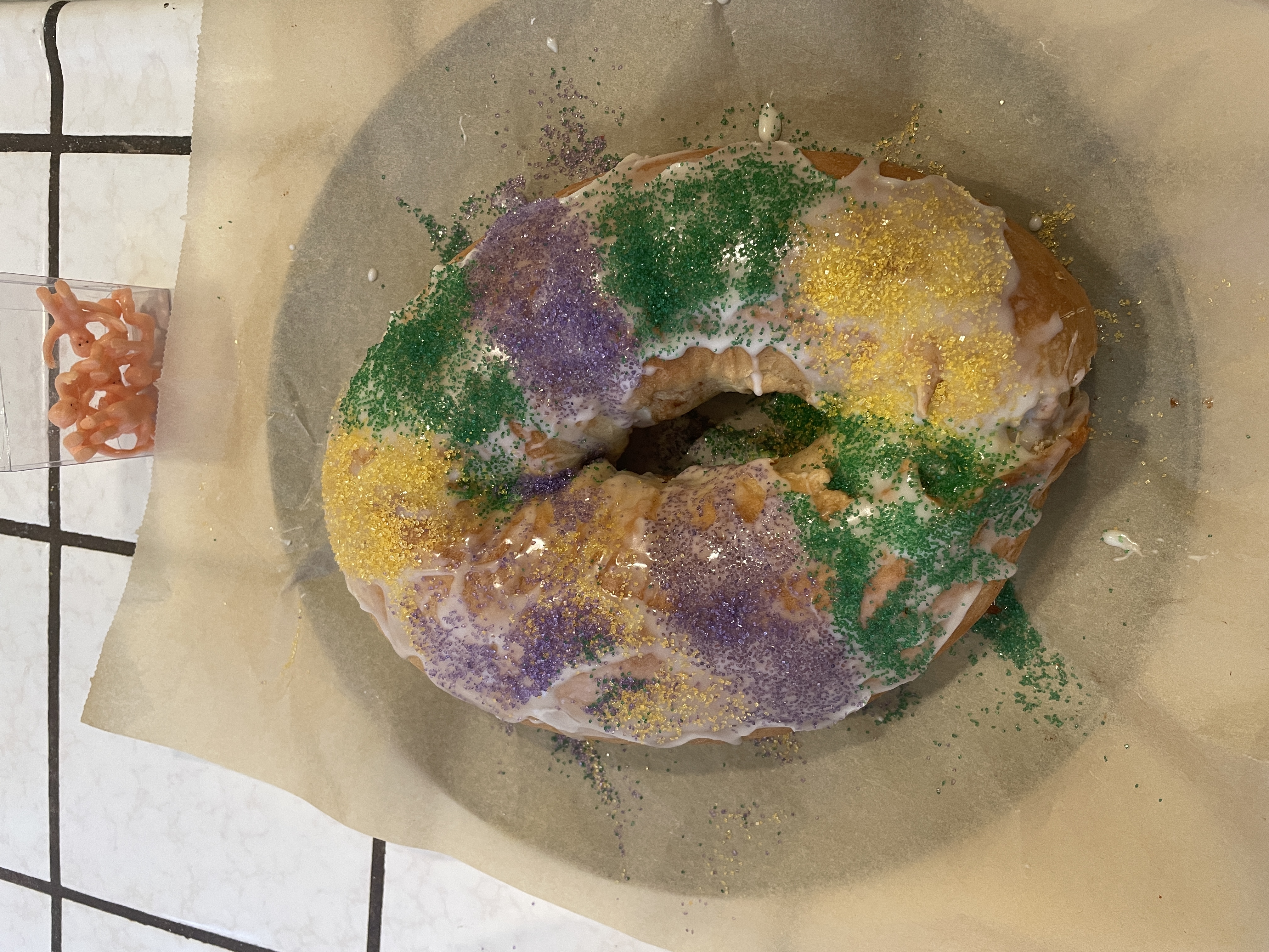 Vegan King Cake